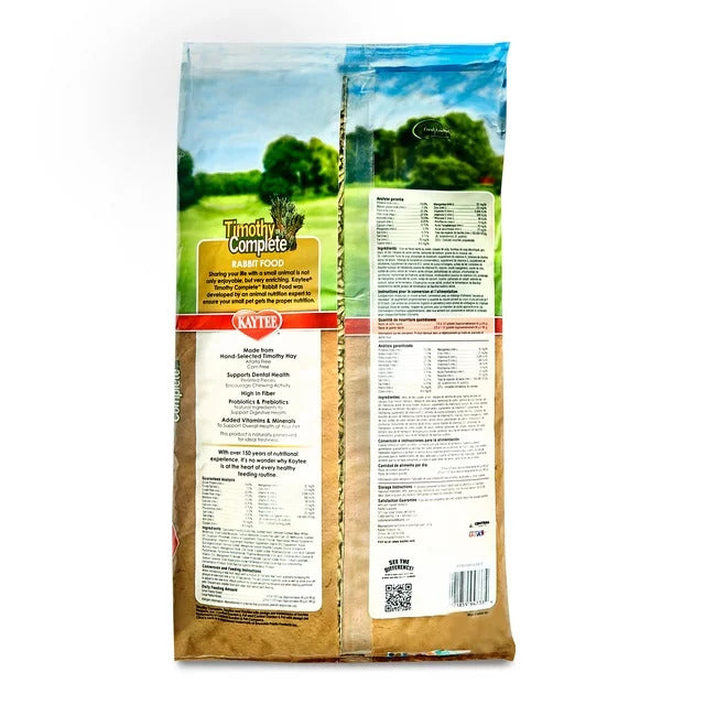 Timothy Complete Pet Rabbit Food, Pelleted Food - 9.5 Pounds