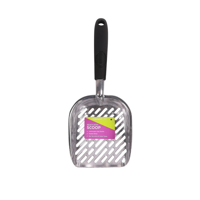 Heavy Duty Cat Litter Scoop - Stainless Steel