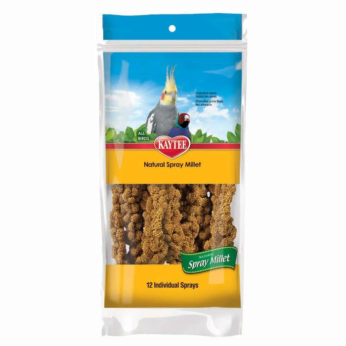 Natural Spray Millet for Bird - 12 Count