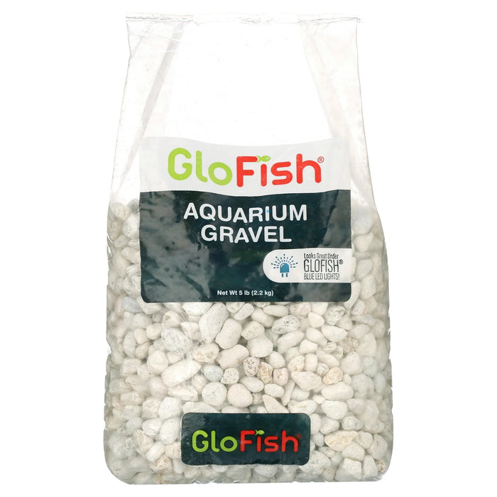 White Accent Gravel for Aquariums, 5-Pounds