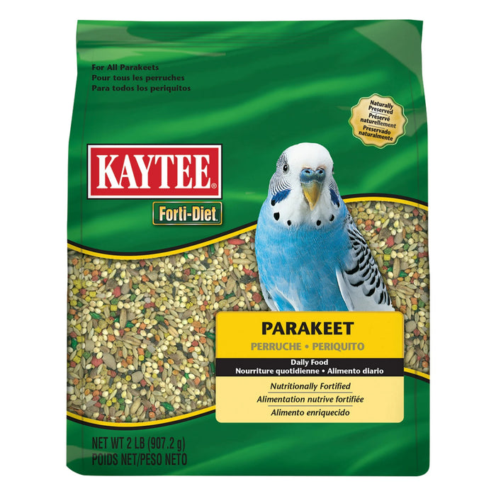 Forti-Diet Parakeet Pet Bird Food Seed 2lb