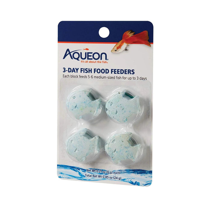 3-Day Fish Food Feeders 4ct