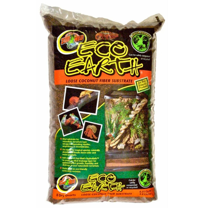 Loose Coconut Fiber Reptile Substrate Zoo Med 8 Quarts