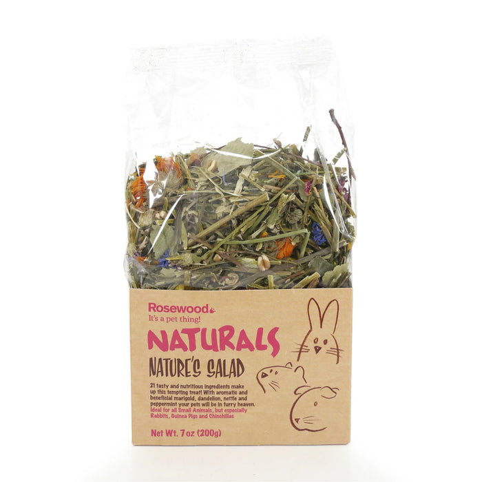 Naturals Nature's Salad Rabbit, Guinea Pig, & Chinchilla Treat