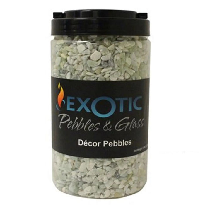 Exotic Pebbles & Aggregates 245409 5 lbs Exotic Bean Pebbles&#44; Jade