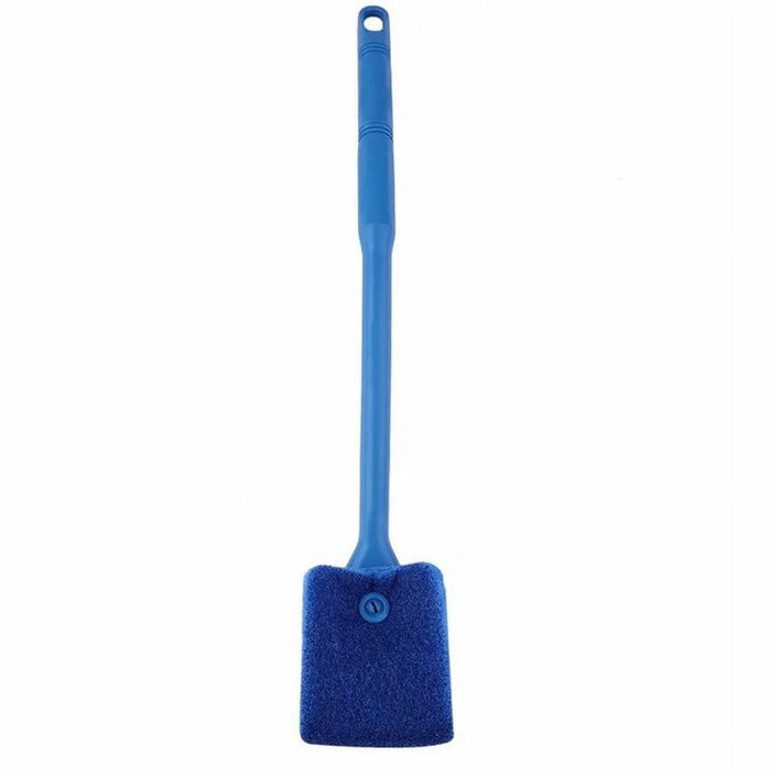 Long Handle Aquarium Glass Clean Brush Aquarium Algae Scraper Double Sided Sponge Brush