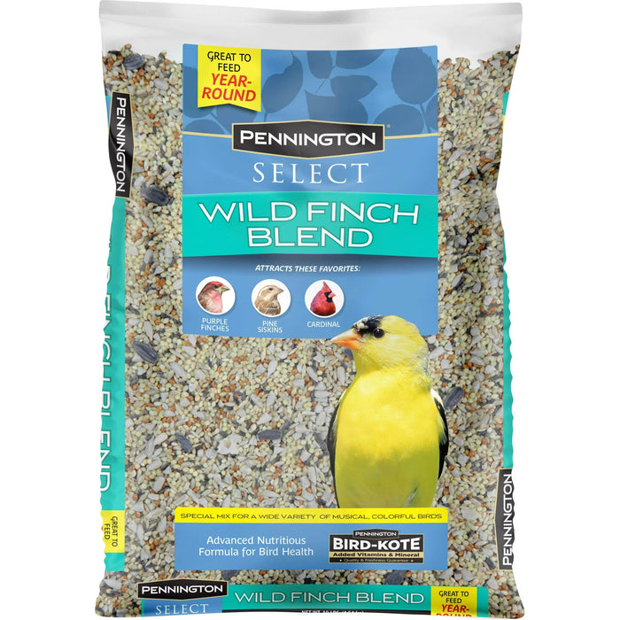 Select Wild Finch Blend, Dry Wild Bird Seed and Feed, 10 lb. - 1 Pack