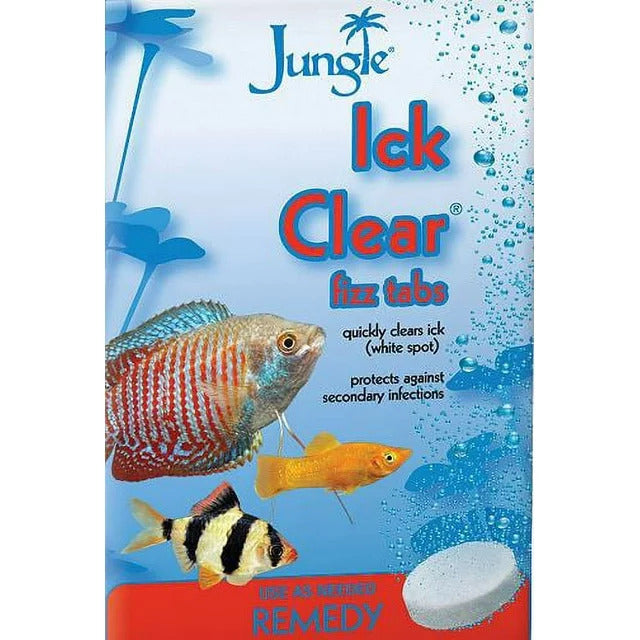 Ick Clear Fizz Tablets for Cleaner Aquariums - 8 Ct