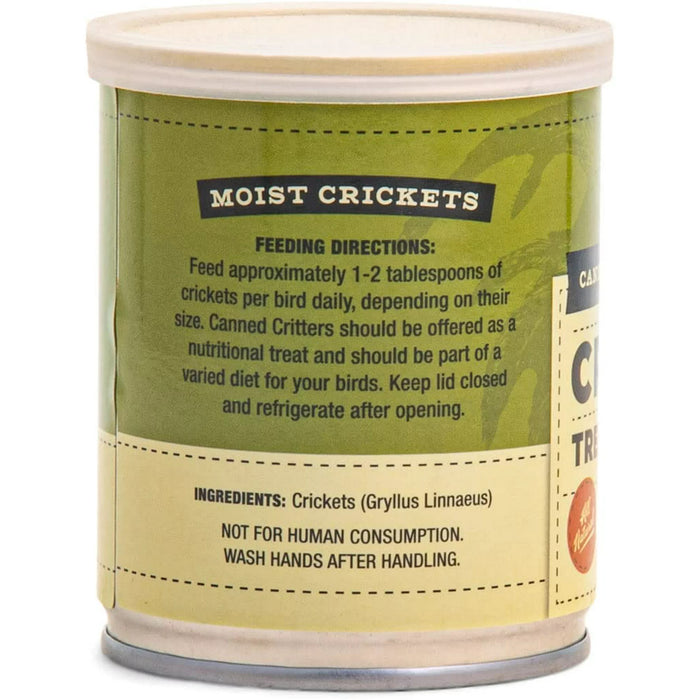 Canned Crickets, All-Natural Chicken Treats - 2.75 oz