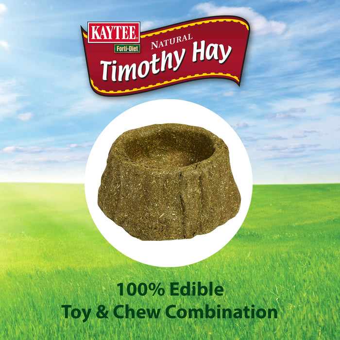 Forti-Diet Timothy Treat Chew-A-Bowl for Small Animals