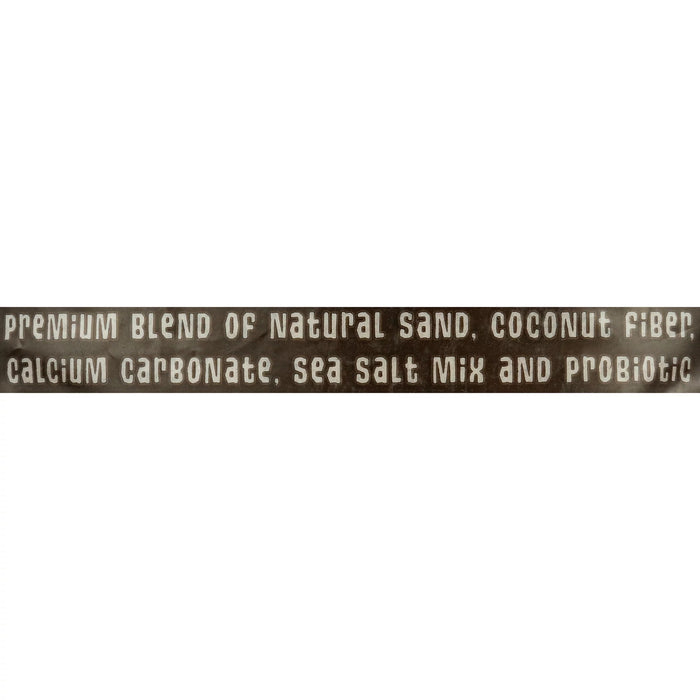 All- Natural Beach Sand Substrate for Hermit Crabs, With Coconut Fibers & Sea Salt, 6 lbs