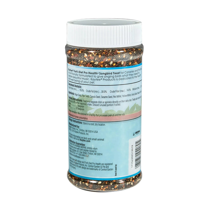 Forti Diet Pro Health Songbird Treat with Nyjer Seed, Flax Seed More for Canaries Finches