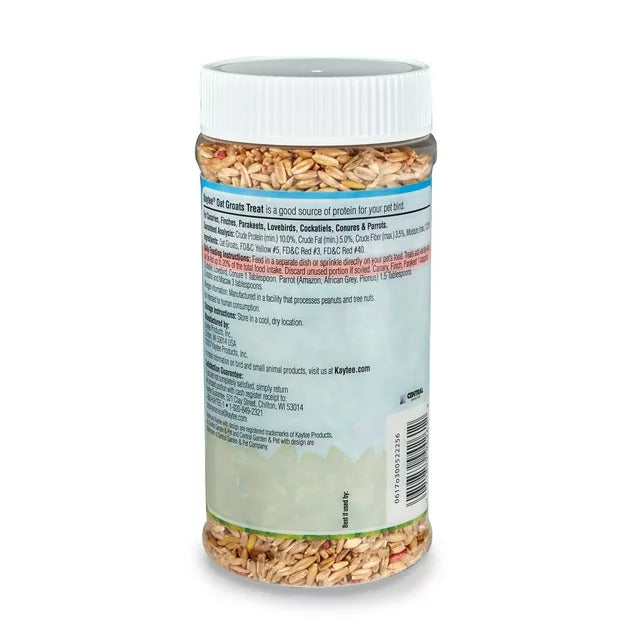 Oat Groats Treat Jar- All Pet Birds - 11 oz