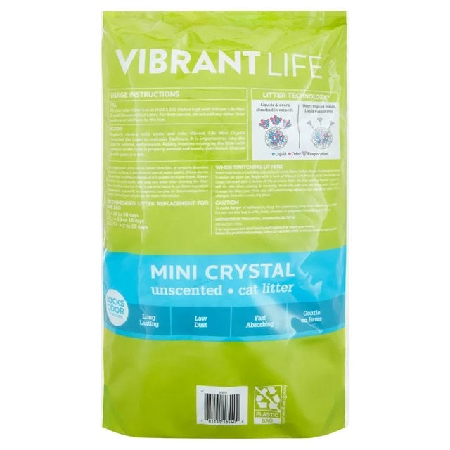 Mini Crystal Unscented Cat Litter - 4 lb