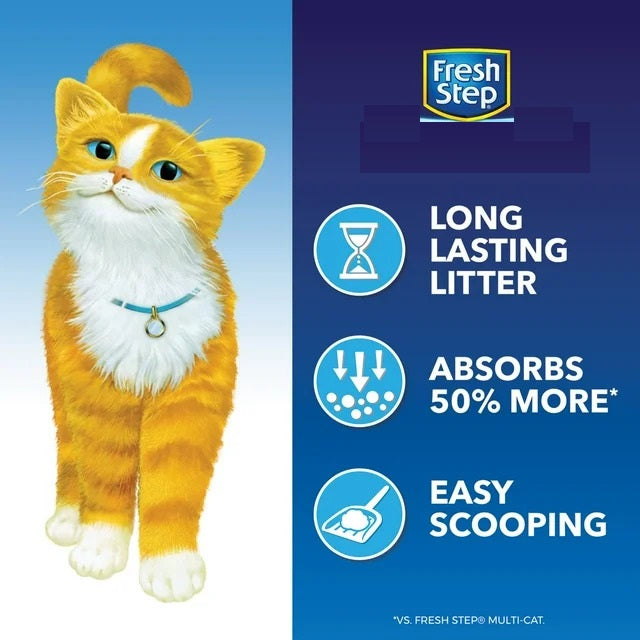 Long Lasting Concentrated Litter with Febreze, Clumping Cat Litter - 19 lb