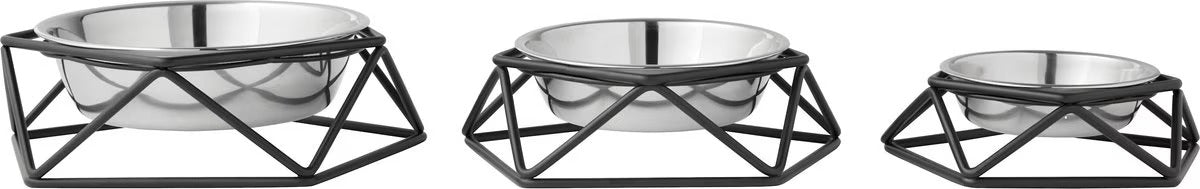 Elevated Stainless Steel Dog & Cat Bowl with Metal Stand