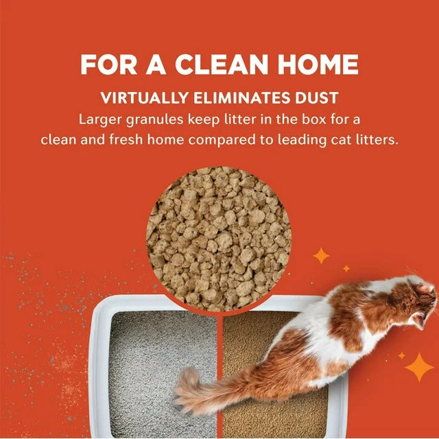 Low Tracking & Dust Control Natural Unscented Cat Litter - 15 lb.