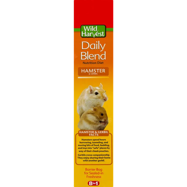 Daily Blend Nutrition Diet for Hamsters & Gerbils - 32 oz