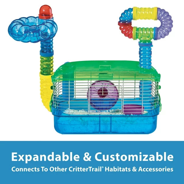 Starter Kit Habitat for Pet Gerbils - Hamsters or Mice