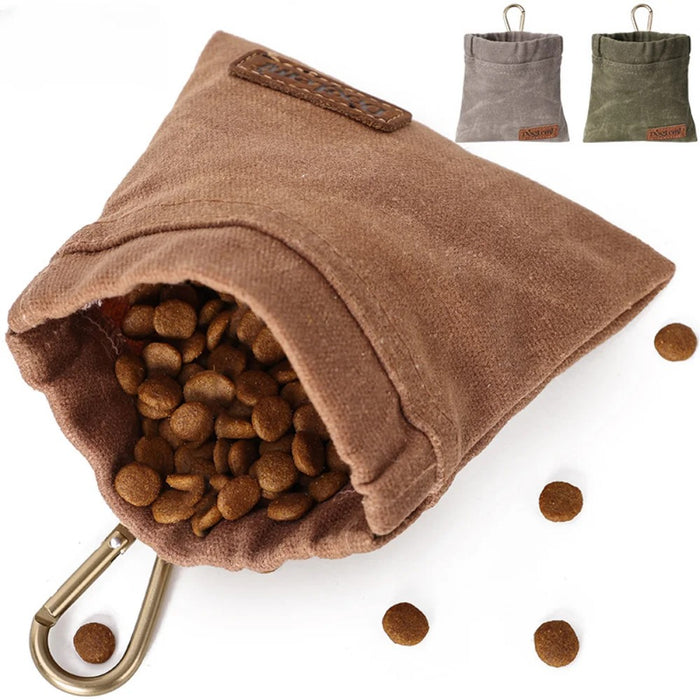 Portable Dog Walk Equip Yourself With A Purse Feed Snacks Training Package